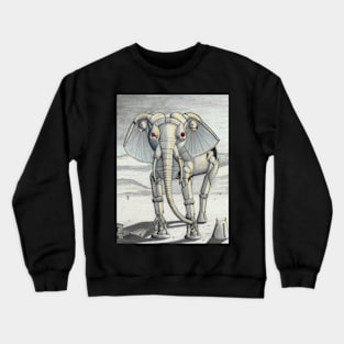 Mechanical Elephant Crewneck Sweatshirt